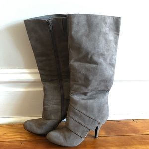 Fergalicious by Fergie tall suede boots